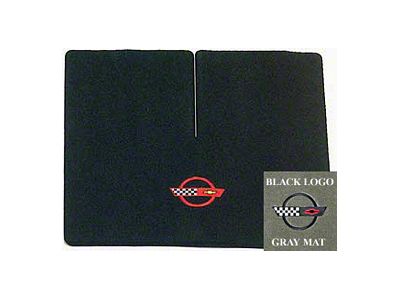 1991-1996 Corvette Coupe Lloyd Mats Cargo Mat With Embroidered C4 Logo