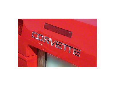 1991-1996 Corvette Rear Bumper Lettering Kit