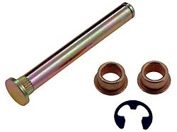 Pickup Truck Door Hinge & Bushing Kit - Front or Rear Door (91-96 F-150; 91-97 F-350; 91-99 F-250)