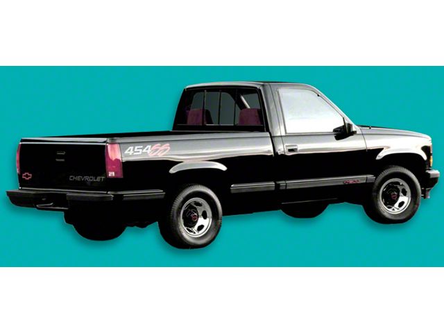 1992-1993 Chevy Truck Bowtie-Chevrolet Tailgate Name Decal 1.75 Tall