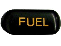 1992-1993 Corvette Button Fuel Black And Orange