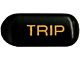 1992-1993 Corvette Button Trip Black And Orange