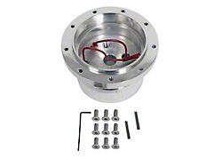 Steering Wheel Adapter - For 9 Bolt Mount, Black (92-94 Bronco)