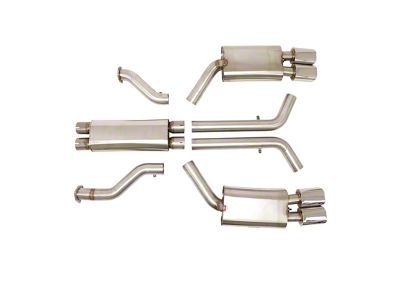 1992-1995 Corvette B&B Exhaust Kit Tri-Flo Performance ZR1 (ZR1 Sports Coupe)