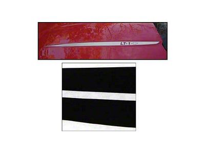 1992-1996 Corvette Hood Decal Kit LT1 Black