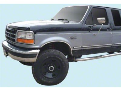 1992-1997 Ford F250/F350 Super Duty Tu-Tone Stripe Kit, 7-Band Upper and 5 Band Lower, Charcoal/Siver