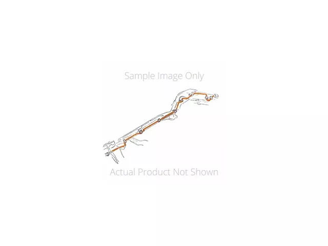 1992-95 Chevy/GMC Suburban 4WD 1/2 Ton 5.7L F1 Non-Vortec 5/16 Fuel Return Lines, 3pc, Stainless