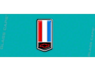 1993-02 Camaro Crest-Bowtie Front End Domed Decal Emblem Multicolored