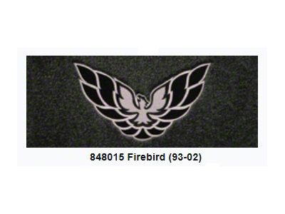 1993-02 Firebird Lloyds Ultimat Black Front/Rear Floor Mats With Silver Firebird Logo