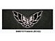1993-02 Firebird Lloyds Ultimat Black Front/Rear Floor Mats With Silver Firebird Logo