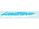1993-1995 Ford F150 Lightning Decal Kit, Reflective Blue/White