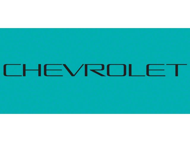 1993-1998 Chevrolet Tailgate Name Decal 1.25 Tall