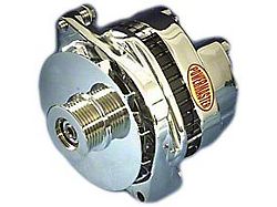 Powermaster 1994-1996 Corvette Alternator, Power Master, Chrome, 140 Amp