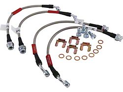 1994-1996 Corvette Braided Brake Hose Set Stainless Steel