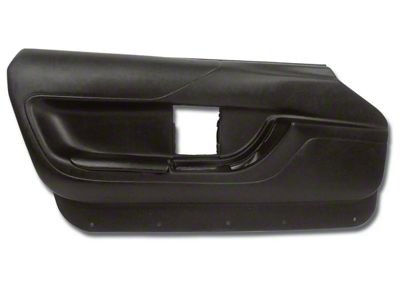 CA 1994-1996 Corvette Door Panel Convertible Left Black