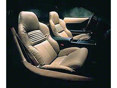 1994-1996 Corvette Standard Leather Like Seat Covers Mounted On Foam