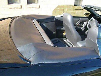 1994-2002 Firebird Convertible Top Boot Cover, Soft Vinyl, Dark Gray Montana Smoke