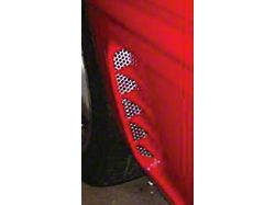 1995-1996 Corvette American Car Craft Side Fender Vent Grilles Stainless Steel