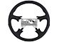 1995-1997 Chevy-GMC Truck Grant Airbag Steering Wheel-Black Leather Wrapped, 15.5