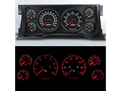 New Vintage Gauge Kit GM Truck 95-98 Aviator