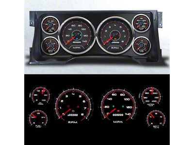 1995-1998 Chevy-GMC Truck NVU Gauges CFR-Red