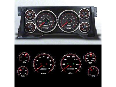 1995-1998 Chevy-GMC Truck NVU Gauges CFR-Red