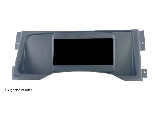 1995-1998 Chevy-GMC Truck Holley EFI Gauge 6.86 Molded ABS Instument Panel For Trucks Without AC, Classic Dash