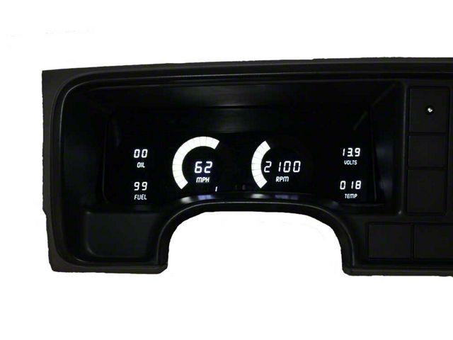 1995-1999 Chevy Truck LED Digital Gauge Conversion