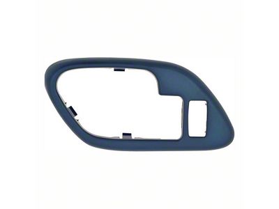 1995-2002 GMC/Chevrolet Truck w/ Power Lock Hole Inner Door Handle Bezel Blue/LH