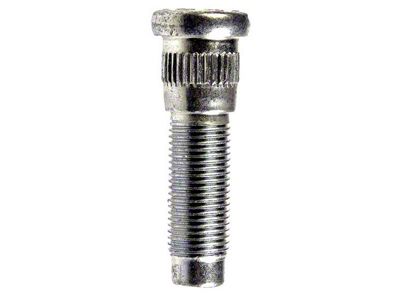 1/2-20 Serrated Wheel Studs; 0.620-Inch Knurl; 1-15/16-Inch Length