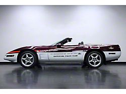 Pace Car Door Decal Kit Maroon/White (1995 Corvette C4)