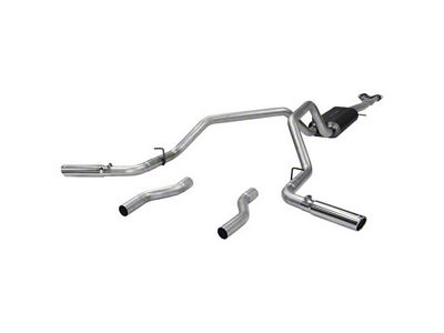 1996-1999 Silverado-Sierra 1500 Flowmaster American Thunder Exhaust System, Cat-Back, Stainless Steel, 5.7L