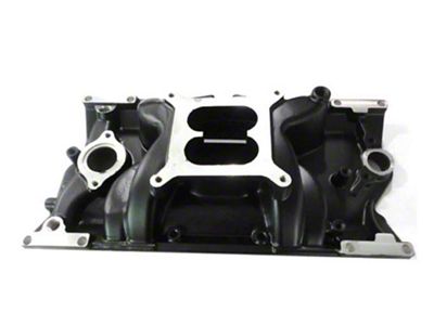 1996-2002 Chevy-GMC Truck SBC Vortec L31 Square Bore Intake Manifold-Black