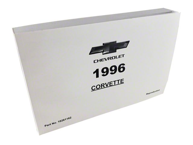1996 Corvette Owners Manual