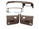 1997-2000 Chevy-GMC Truck Interior Accessories Kit-Dash Cover, Instrument Panel Cover And Door Panels-No Power