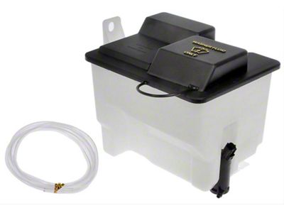 1998-2008 Ford Pickup Truck Windshield Washer Fluid Reservoir - Without Hole For Low Fluid Sensor
