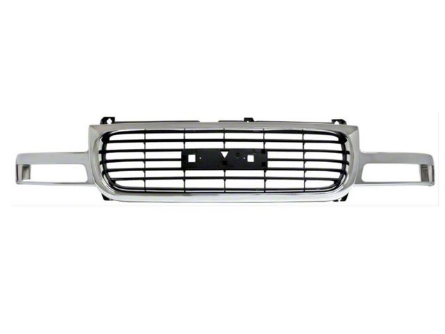 GMC OE Style Grille Comp HL Chr/Blk 99-02