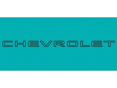 1999-2005 Chevrolet Fleetside Tailgate Name 3 Tall