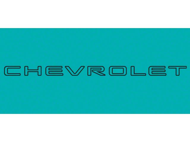 1999-2005 Chevrolet Fleetside Tailgate Name 3 Tall