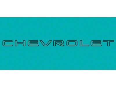 1999-2005 Chevrolet Fleetside Tailgate Name 3 Tall