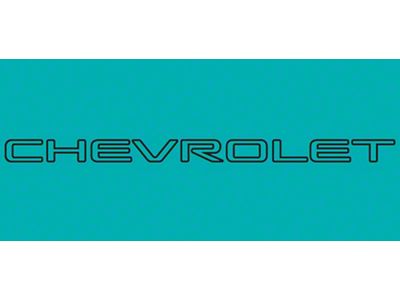 1999-2005 Chevrolet Stepside Tailgate Name 3 Tall