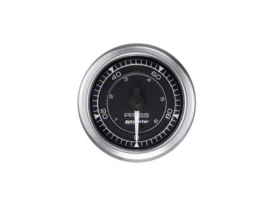 2-1/16 Autometer Chrono LED Oil Pressure Gauge 0-100 PSI