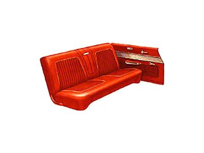 2 Dr Sedan Bench Seat Cover, Falcon, 1964