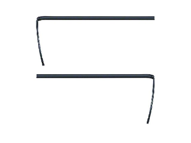 2000-2007 Chevrolet And GMC Truck Door Weatherstrip Seal, Upper, Pair Left And Right