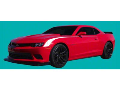 2014-15 Camaro Hockeystick Stripe Kit Red