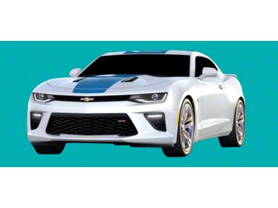 2016-17 Camaro Full Length Center Stripe Carbon Flash