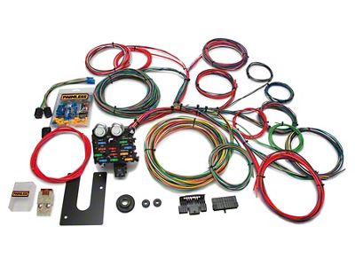 21 Circuit Classic Customizable Chassis Painless Harness,Key In Dash