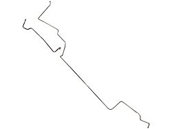 3/8 Front To Rear Fuel Line, OE Steel, 2-Piece, Hardtop, Cyclone (68-69 Fairlane; 68-69 Montego; 68-69 Torino)
