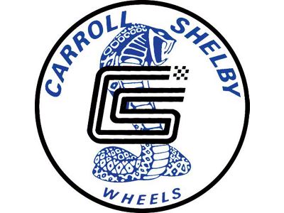 3 Diameter Carroll Shelby Wheels Decal