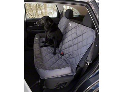 3 Dog Pet Supply No-Slip Bolster Fleece Seat Protector; Gray (Universal; Some Adaptation May Be Required)